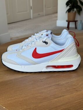 Nike Air Max Dawn Sneakers White Mantra Orange Women’s 8.5